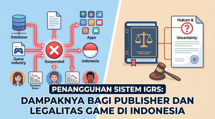 Penangguhan IGRS: Dampak Strategis bagi Legalitas dan Ekosistem Publisher Game Indonesia